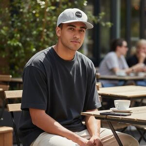 Hurley Hat Baseball Cap Adjustable Snap Back Light Blue 6 Panel Ball Cap Adults